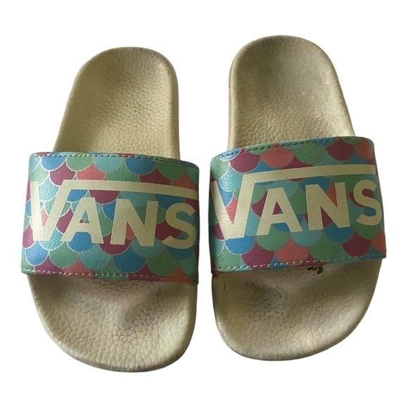 NIKE & VANS-GIRLS NIKE STAR RUNNER & VANS SLIDES-SIZE 12C - Picture 11 of 14